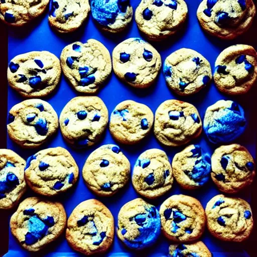 Prompt: blue blue blue blue blue ( ( ( ( ( ( ( ( ( ( chocolate chip cookies ) ) ) ) ) ) ) ) ) )