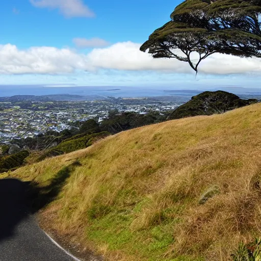 Prompt: Te Ahumairangi hill