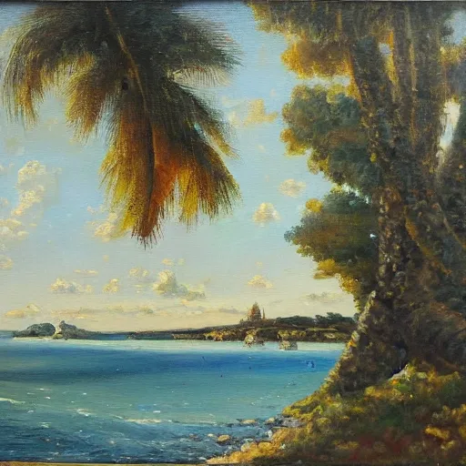 Image similar to oil painting of paradise bastien - lepage