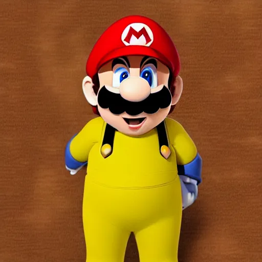 Image similar to mario's yellow brother