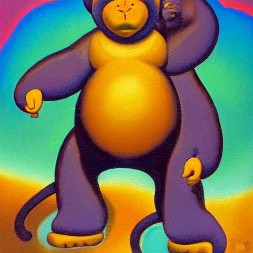 the chunky monkey invents called the funky monkey and | Stable Diffusion |  OpenArt