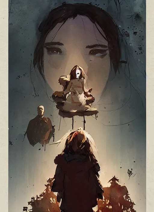 Prompt: poster for a film animation called the mother, 8 k, hd, dustin nguyen, akihiko yoshida, greg tocchini, greg rutkowski, cliff chiang