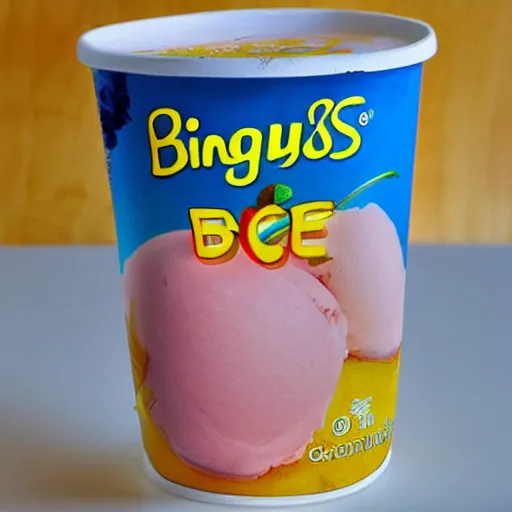 Prompt: bingus flavored ice-cream