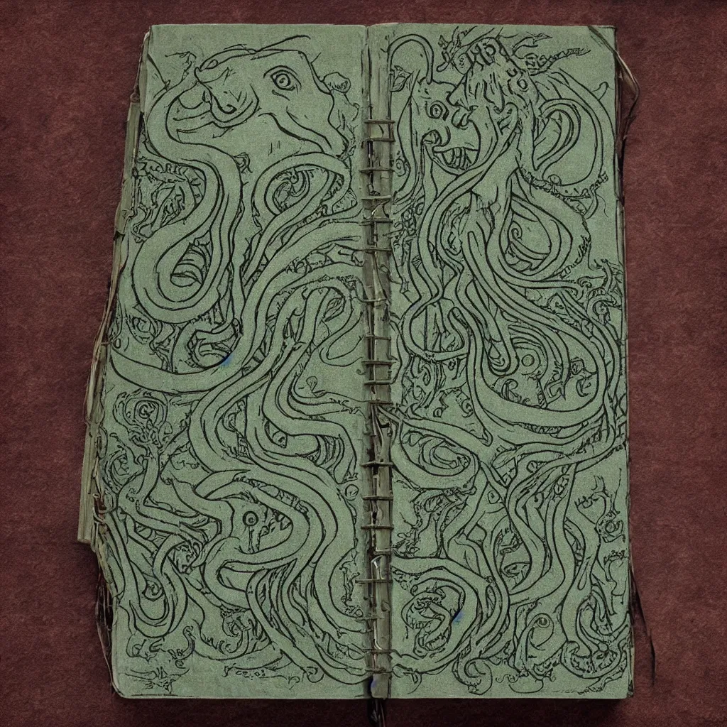 Prompt: a diary in the style of cthulhu