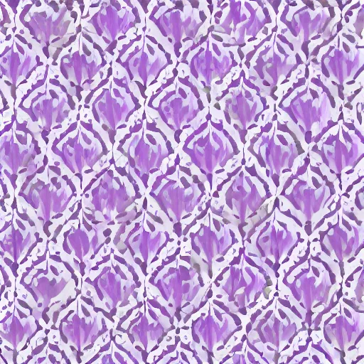 Prompt: smooth organic pattern, lavender, light purple, white, orange