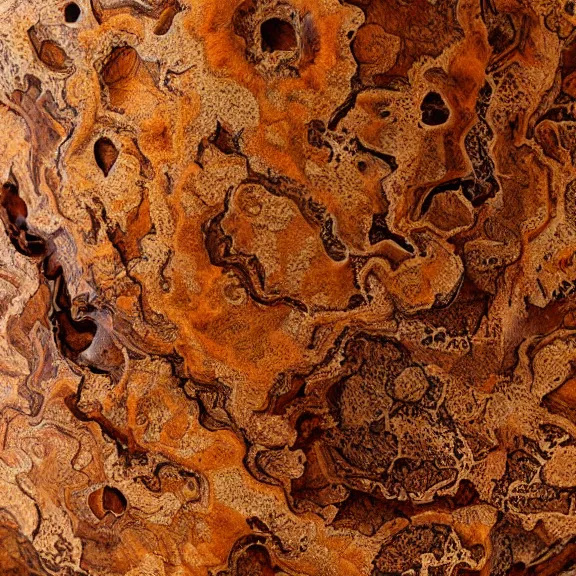 Hardwood Burl Close Up Photo Realistic 8k Highly Stable Diffusion