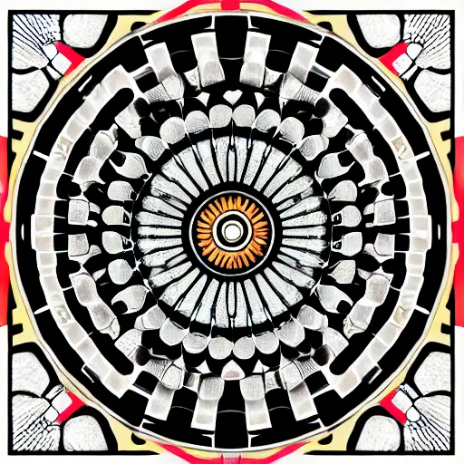 Prompt: brutalist mandala