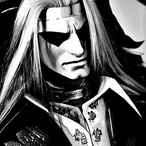 Image similar to a photo of alucard ( sotn ) as a real person, 3 5 mm photography