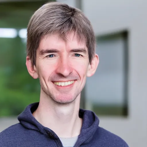 Image similar to photograph of ian goodfellow, ai researcher, apple