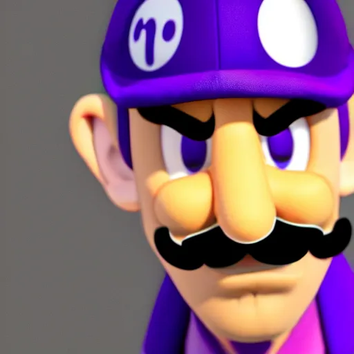 Image similar to ryan reynolds as waluigi, highly detailed, extremely high quality, hd, 4 k, 8 k, canon 3 0 0 mm, professional photographer, 4 0 mp, lifelike, top - rated, award winning, realistic, detailed lighting, detailed shadows, sharp, no blur, edited, corrected, trending