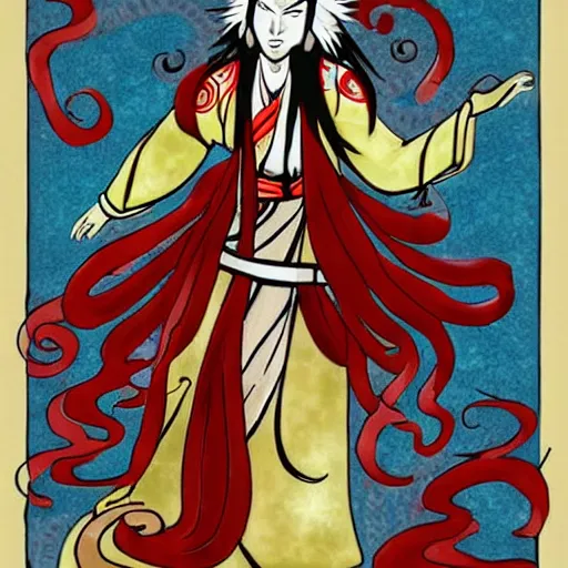 Prompt: amaterasu from okami