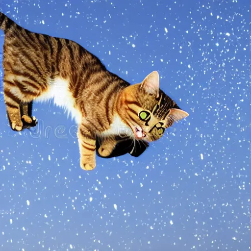 Image similar to cat falling from sky stock image photo