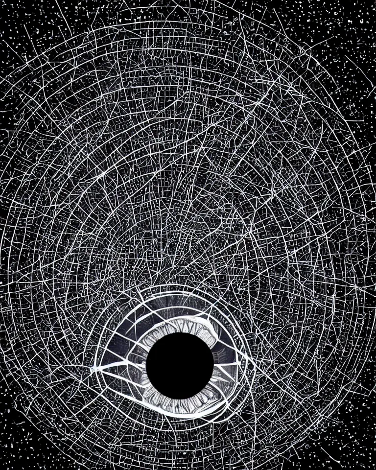 Image similar to eye inside of a triangle controlling the singularity