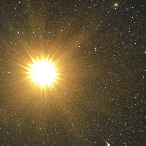 Image similar to parade of suns on the night sky