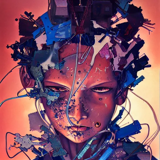 Prompt: citizen portrait soft light painted by james jean and katsuhiro otomo and erik jones, inspired by heavy metal magazine, smooth face feature, intricate oil painting, high detail illustration, sharp high detail, manga and anime 1 9 9 9