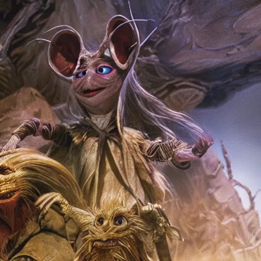 gizmo from gremlins in the new labyrinth movie : r/dalle2