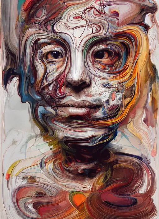 Image similar to it is only with the heart that one can see rightly ; what is essential is invisible to the eye. by jenny saville, scifi, neo - gothic, intricate, rich deep colors. part by james jean, part by adrian ghenie and gerhard richter.