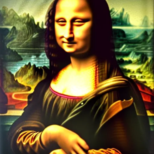 Image similar to Danny Devito as the Mona Lisa