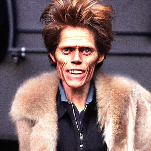 Prompt: willem dafoe as a woman