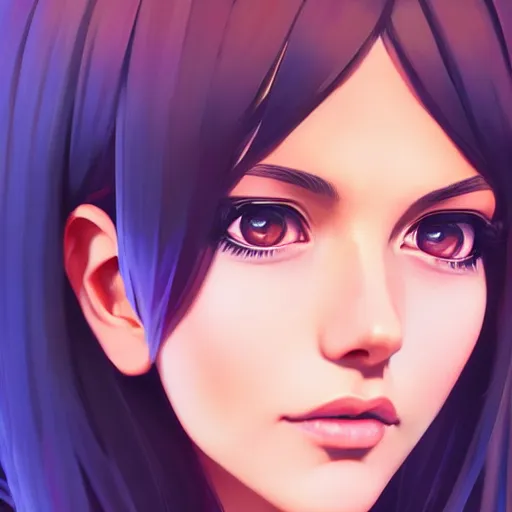 Image similar to a portrait of a beautiful victoria justice, art by ilya kuvshinov and wlop and and josan gonzalez, shikanosuke yagaki, mitsumayo, reivaille, digital art, highly detailed, intricate, sharp focus, trending on artstation hq, deviantart, pinterest, unreal engine 5, 4 k uhd image