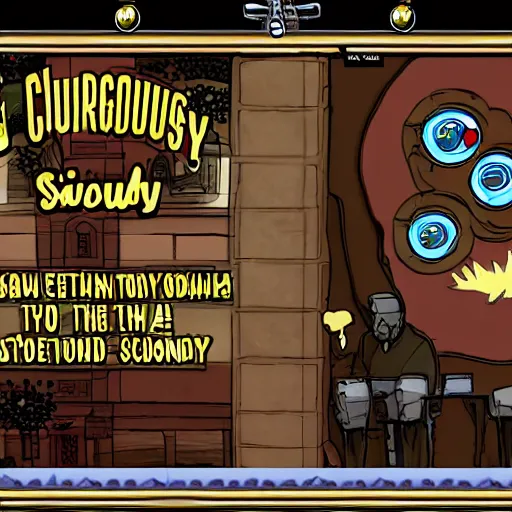 Prompt: the church of scientology newgrounds flash game