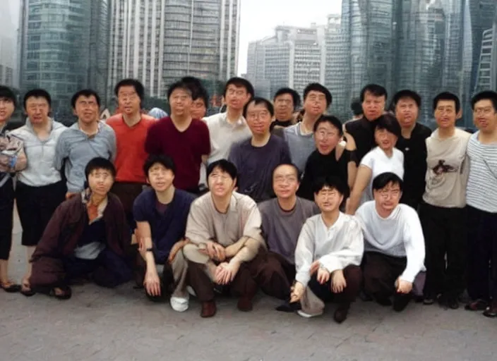 Image similar to we all looked so young in this old picture taken in shanghai 1 0 years ago