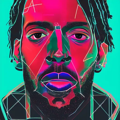 Image similar to a cybernetically enhanced portrait of kawhi leonard by conrad roset, hyperdetailed, cyberpunk, cool, trending on artstation