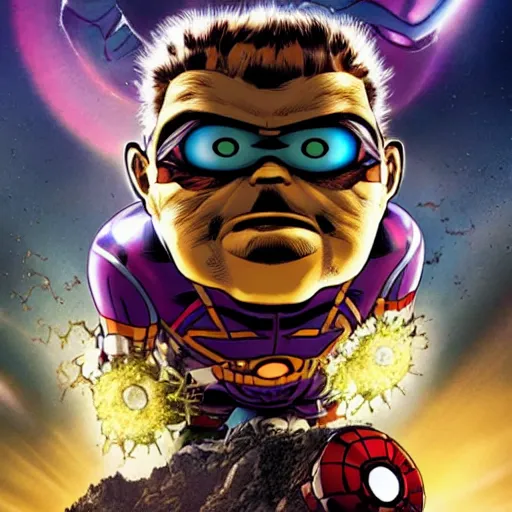 Image similar to MODOK in the Marvel Cinematic Universe