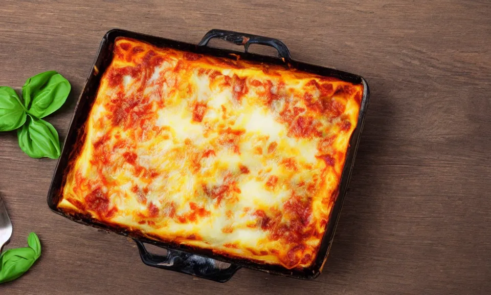 Image similar to lasagne made out of wooden materials