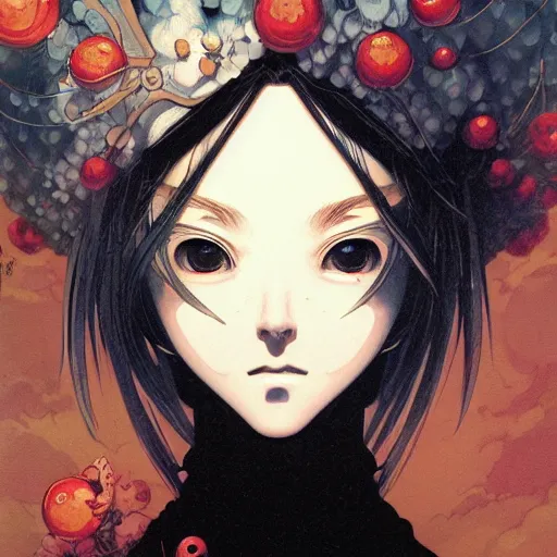 Image similar to prompt : magestic rogue portrait soft light painted by james jean and katsuhiro otomo, inspired by evangeleon anime, smooth face feature, intricate oil painting, high detail illustration, sharp high detail, manga and anime 1 9 9 0