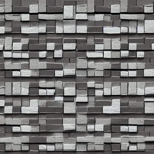 Prompt: digital hand painted dungeon gray brick tile textures, digital art, fantasy, behance, pinterest, deviantart, artstation, design, rpg, detailed, digital art, incredible, digital painting