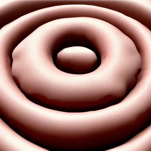 Image similar to blender render of infinite donuts