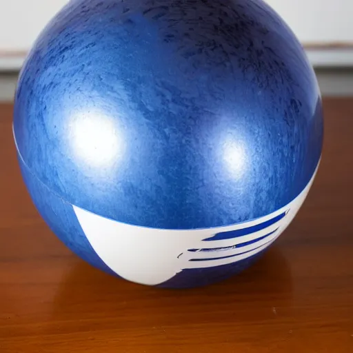 Image similar to blue bowling ball