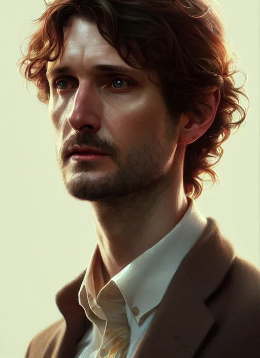 Image similar to ultra realistic illustration, handsome will graham. intricate, highly detailed, digital painting, artstation, concept art, smooth, sharp focus, illustration, art by artgerm and greg rutkowski and alphonse mucha and wlop