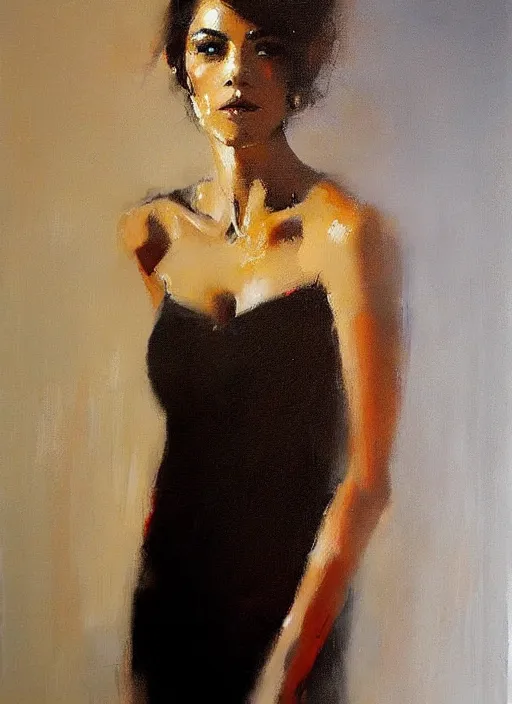 Image similar to a portrait of a pretty young lady by andre kohn