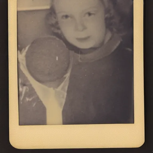 Image similar to 1 9 5 0 s polaroid picture of haunter