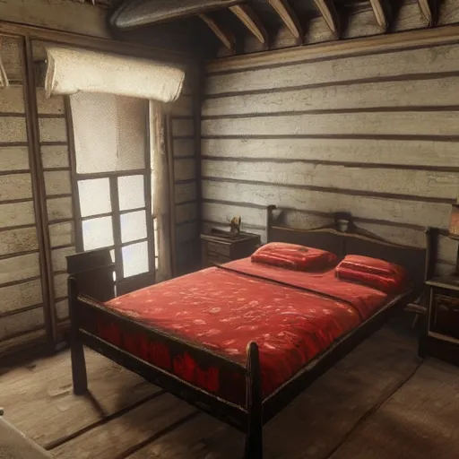 Image similar to Air Conditioner inside bedroom in Red Dead Redemption 2