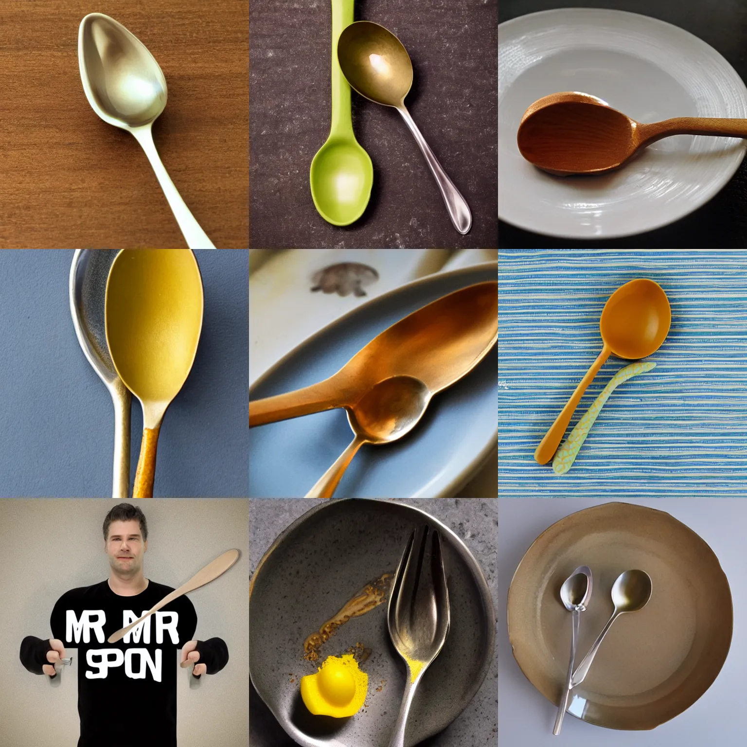 Prompt: mr spoon