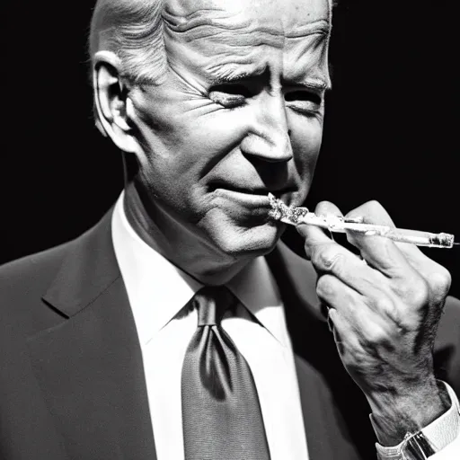 Image similar to a photo of joe biden injecting himself with a needle