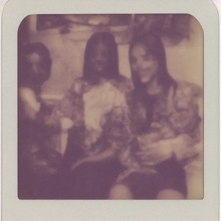 Prompt: polaroid photo of