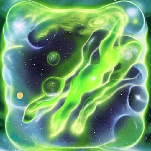 Image similar to humanoid cosmic blob, hd