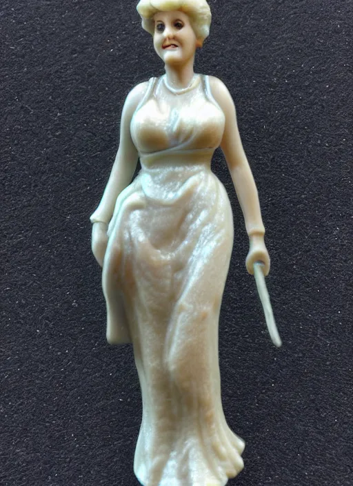 Image similar to Fine Image on the store website, eBay, Full body, 80mm resin detailed miniature of an attractive mature lady