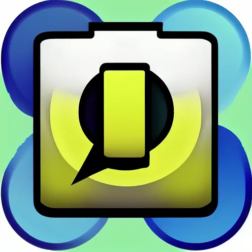 Prompt: social network app icon