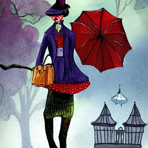 Image similar to dreary poppins