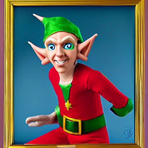 Prompt: a portrait of ranstar as an elf