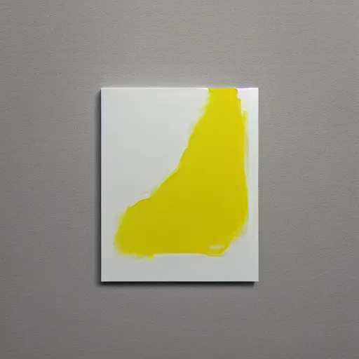 Prompt: minimal abstract painting with only 3 colors
