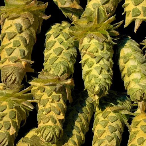 Image similar to pattern of hop cones