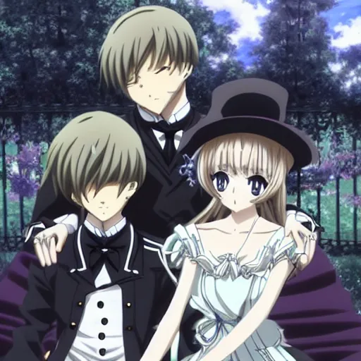 Image similar to victorique anime gosick