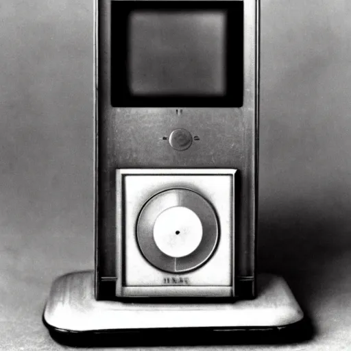 Image similar to a photo of an iPod manufactured in the 1920s, 1925