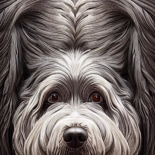 detailed, highly Diffusion beautiful smiling, dog | Stable OpenArt surreal | a